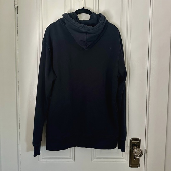 Scotch & Soda Hoodie XL Black Freedom Seeker Rainbow Graphic Organic Cotton - Picture 4 of 10